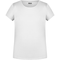 Girls' Basic-T - White