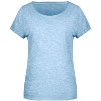 Ladies' Slub-T - Horizon blue