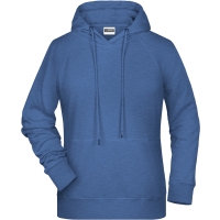 Ladies' Hoody - Light denim melange