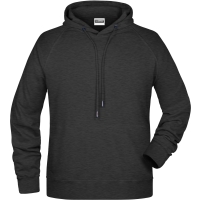 Men's Hoody - Black heather