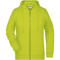 Ladies' Zip Hoody - Acid yellow