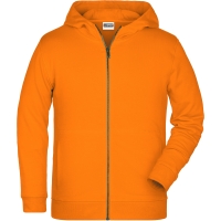 Children's Zip Hoody - Orange