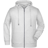 Men's Zip Hoody - Ash