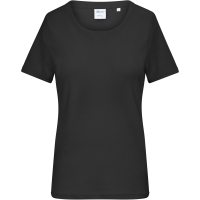 Ladies' T-shirt 1:1 Rib - Black