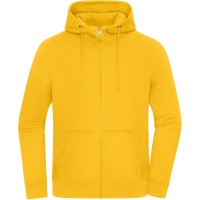 Oversized Hooded Jacket UNISEX - Sunflower