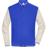 College-Jacket UNISEX - Royal/sandstone