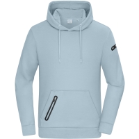 Men's Hoody Interlock - Milky blue