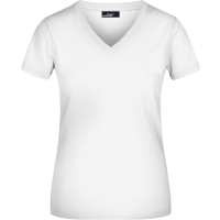 Ladies' V-T - White