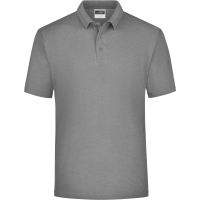 Polo Piqué Heavy - Grey heather