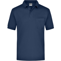 Polo Piqué Pocket - Navy