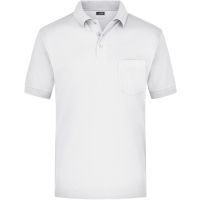 Polo Piqué Pocket - White