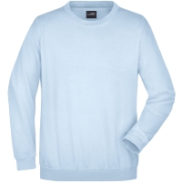 Round Sweat Heavy - Light blue