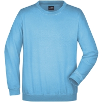 Round Sweat Heavy - Sky blue