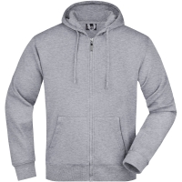 Men's Hooded Jacket - Grey heather