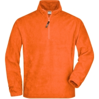 Half-Zip Fleece - Orange