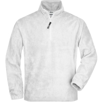 Half-Zip Fleece - White