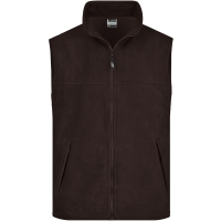 Fleece Vest - Brown