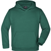 Hooded Sweat Junior - Dark green