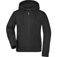 Ladies' Hooded Jacket - Black