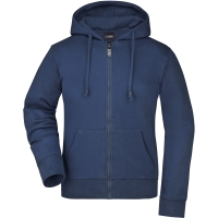 Ladies' Hooded Jacket - Navy