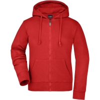 Ladies' Hooded Jacket - Red