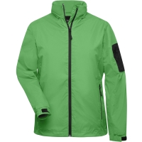 Ladies' Windbreaker - Lime green/carbon