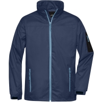 Men's Windbreaker - Navy/aqua