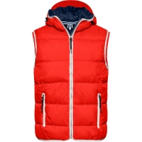 Men's Maritime Vest - Red/white