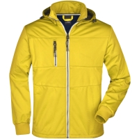 Men's Maritime Jacket - Sun yellow/navy/white