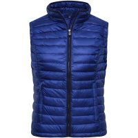 Ladies' Quilted Down Vest - Ink/black