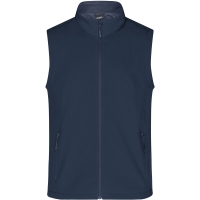 Men's Promo Softshell Vest - Navy/navy