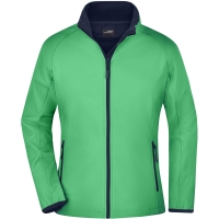 Ladies' Promo Softshell Jacket - Green/navy