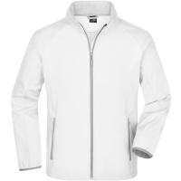 Men's Promo Softshell Jacket - White/white