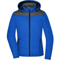 Ladies' Winter Jacket - Royal/anthracite melange