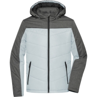 Men's Winter Jacket - Silver/anthracite melange