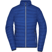 Ladies' Down Jacket - Indigo blue/silver