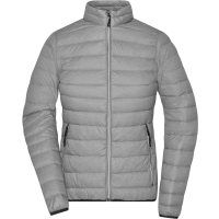 Ladies' Down Jacket - Silver melange/graphite