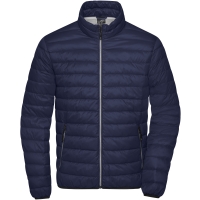 Men's Down Jacket - Navy/silver