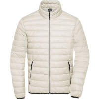 Men's Down Jacket - Off white/off white