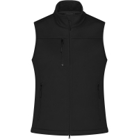 Ladies' Softshell Vest - Black