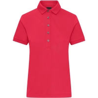 Ladies' Mercerised Polo - Light red