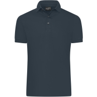 Men's Mercerised Polo Slim Fit - Graphite