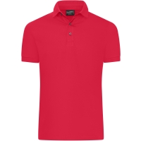 Men's Mercerised Polo Slim Fit - Light red