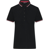 Ladies' Polo - Black/white/red