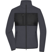 Ladies' Fleece Jacket - Carbon/black