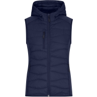 Ladies' Hybrid Vest - Navy/navy