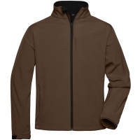 Men's Softshell Jacket - Brown