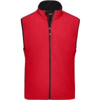 Men's Softshell Vest - Red