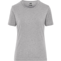 Ladies' BIO Stretch-T Work - SOLID - - Grey heather