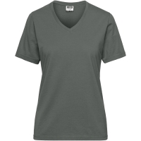 Ladies' BIO Workwear T-Shirt - Dark grey